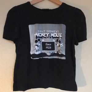 Zara Mickey Mouse Shirt